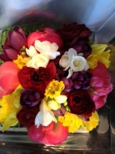 2012 FiFi Finalist Breakfast Table Flower Arrangement