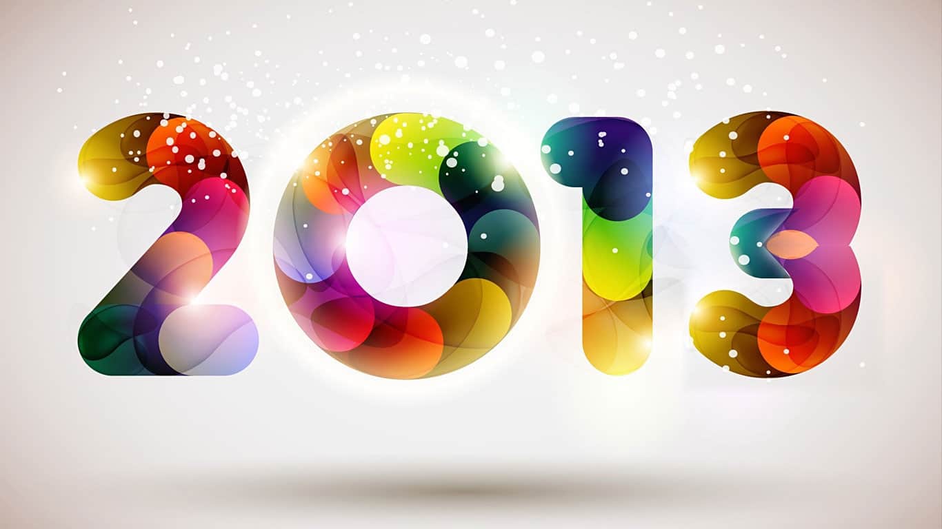 New Year 2013 Fresh HD Wallpapers
